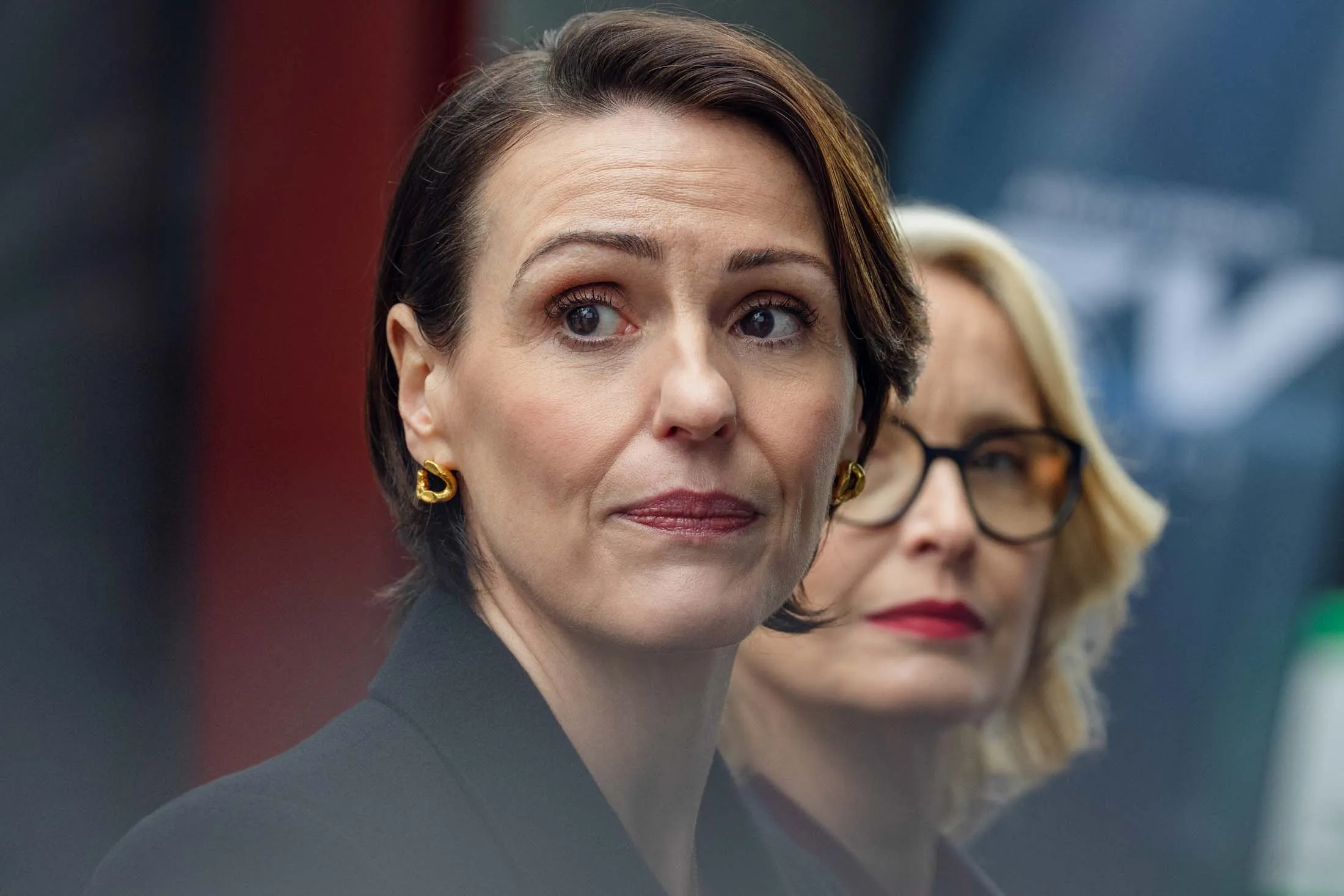 Suranne Jones as the UK&nbsp;prime minister in the limited Netflix series&nbsp;Hostage.