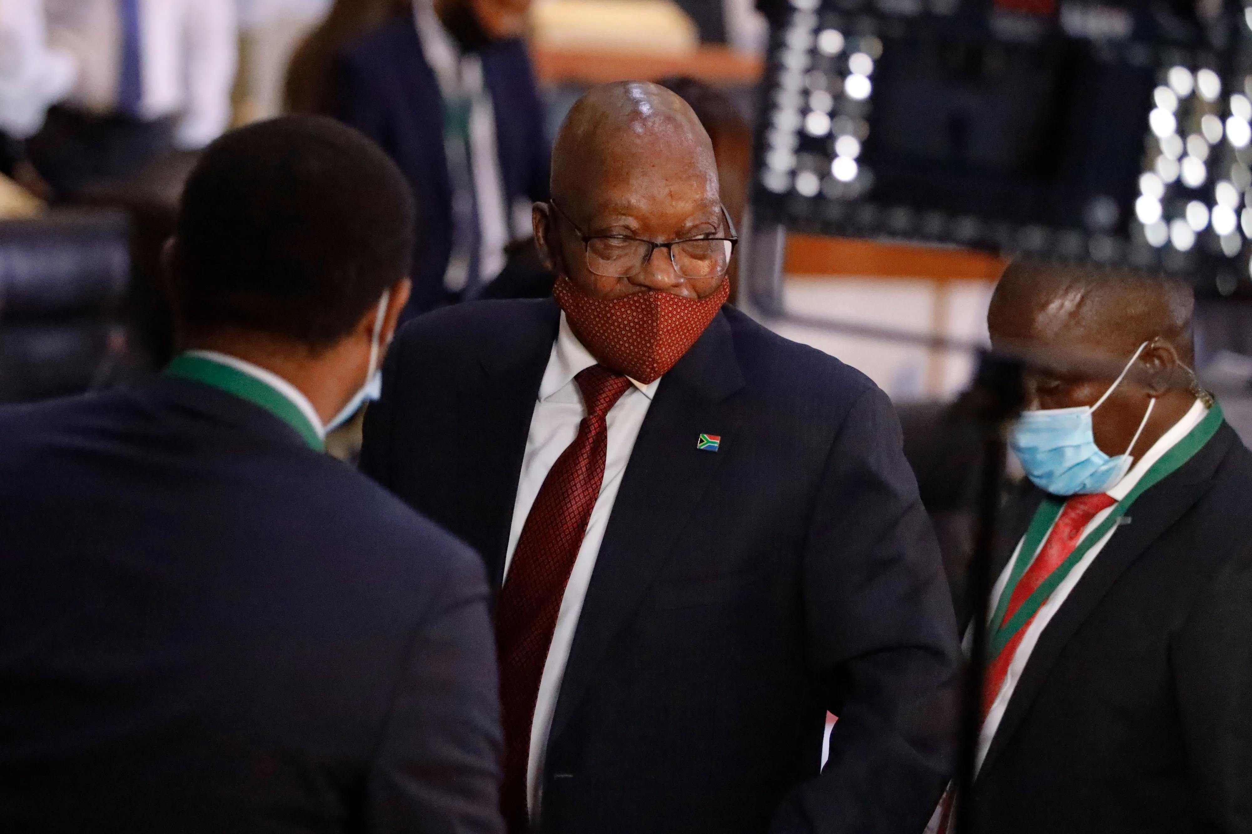 Jacob Zuma&nbsp;in Johannesburg in Nov.