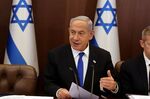 Benjamin Netanyahu in Jerusalem, on Jan 15