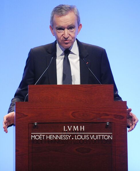 LVMH Chief Executive Officer Bernard Arnault