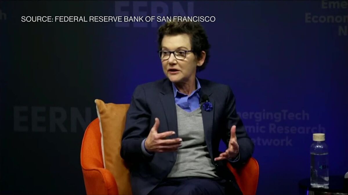 Fed's Daly Says Job Market Slowing, Not Sure How Much Is AI