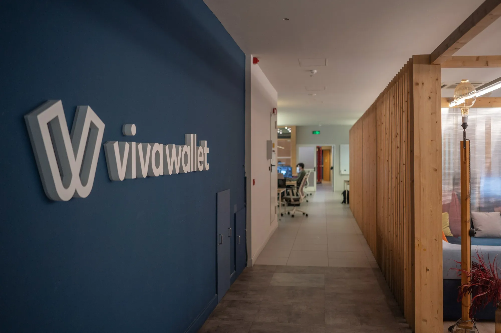 The Viva Wallet offices in Athens, Greece.