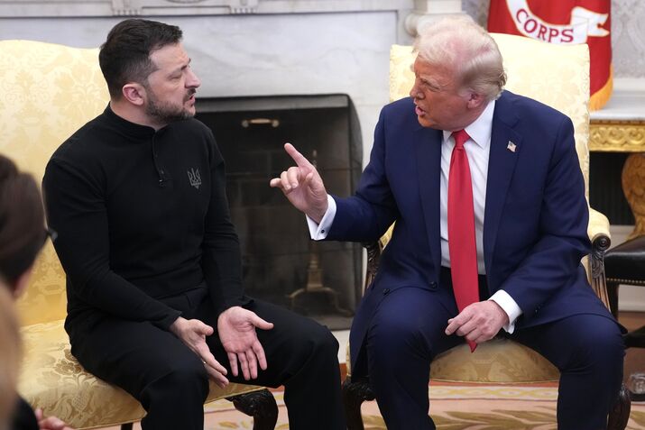 President Trump Hosts Ukrainian President Zelensky At The White House
