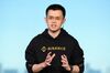 Zhao Changpeng, chief executive officer of Binance, speaks during a Bloomberg television interview in Tokyo, Japan.