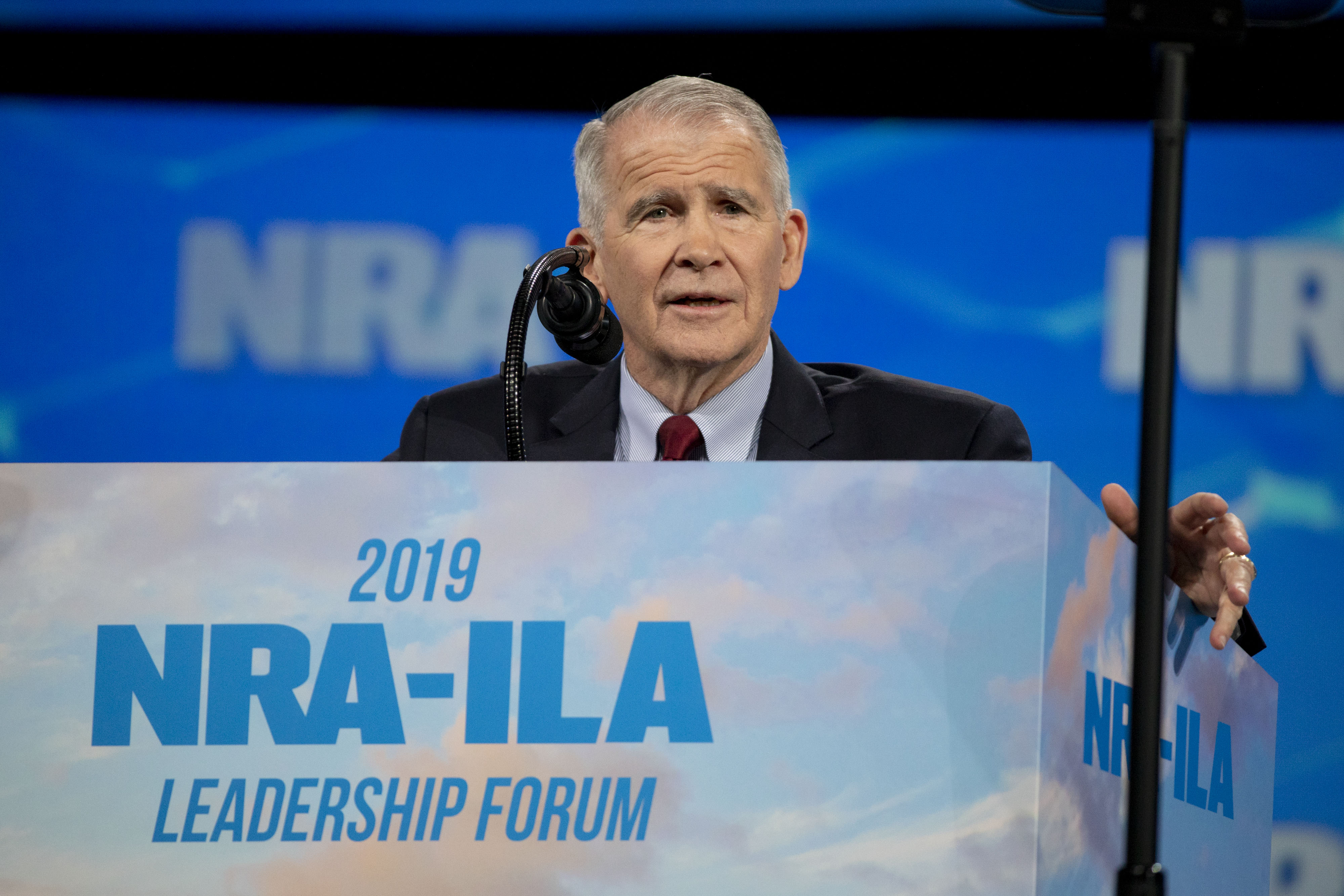 Oliver North Is Subpoenaed by New York in NRA Spending Probe - Bloomberg