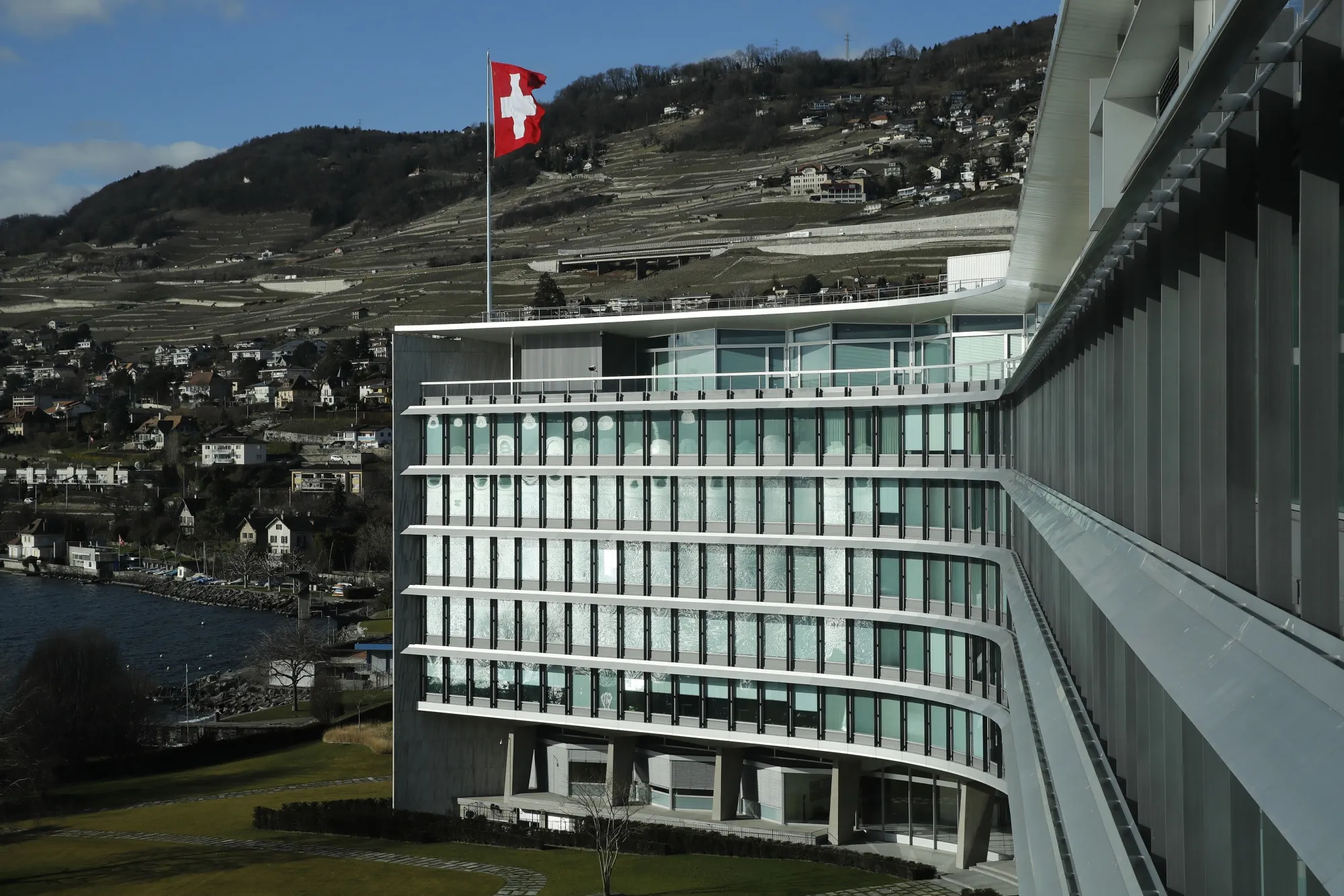 The Nestle SA headquarters in Vevey, Switzerland. 