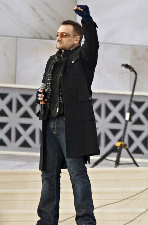 Musician Bono