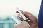 Philip Morris' new IQOS smokeless tobacco device.