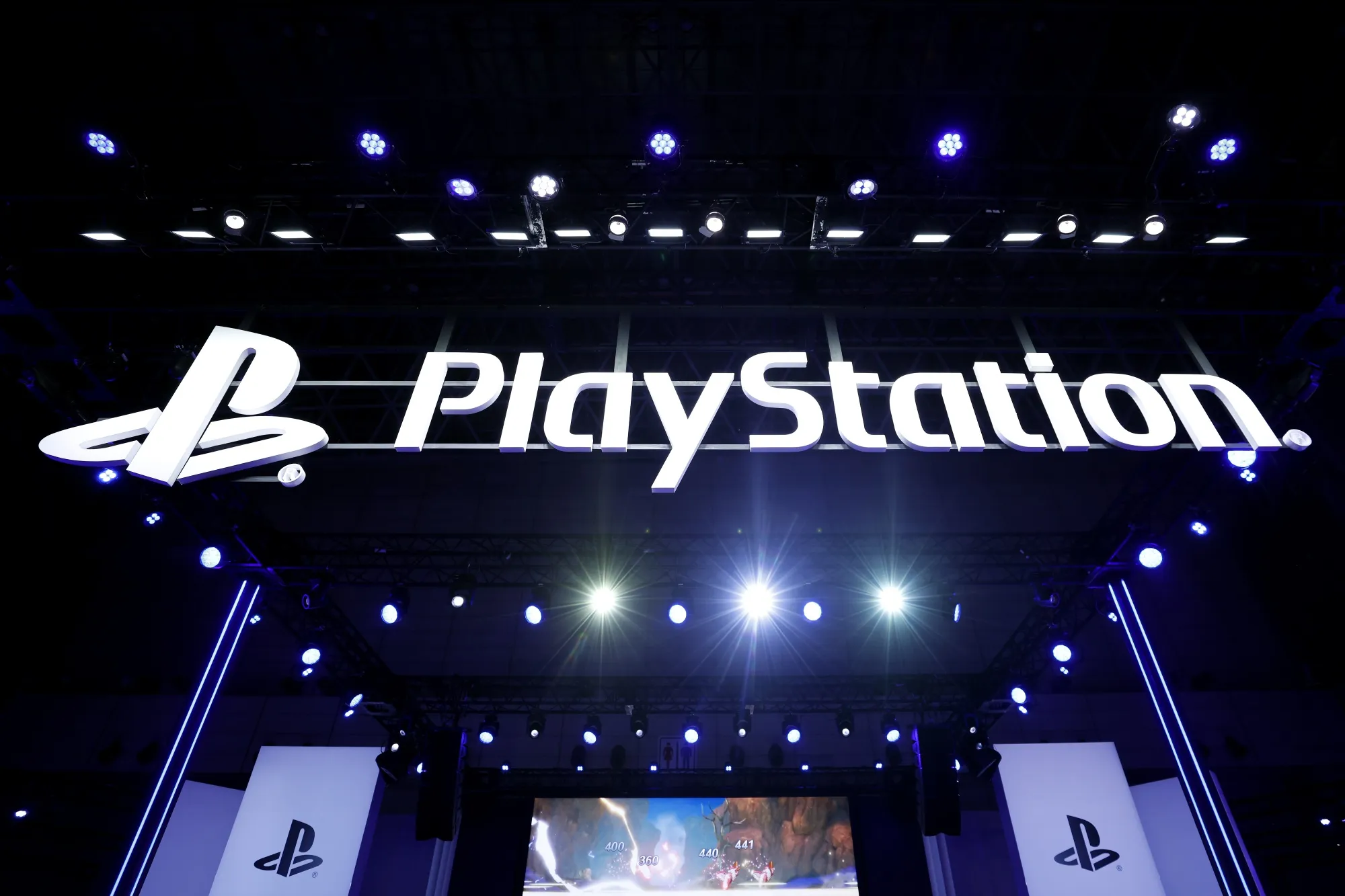東京ゲームショーでのプレイステーションのブース（2025年9月）