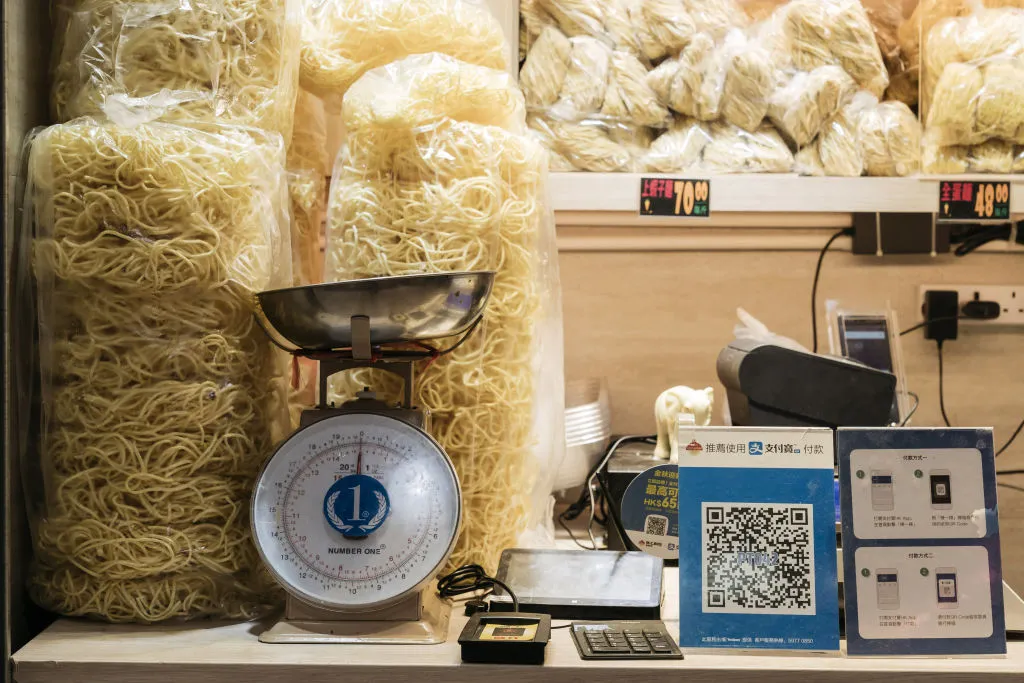 Mobile payments are ubiquitous in China.
