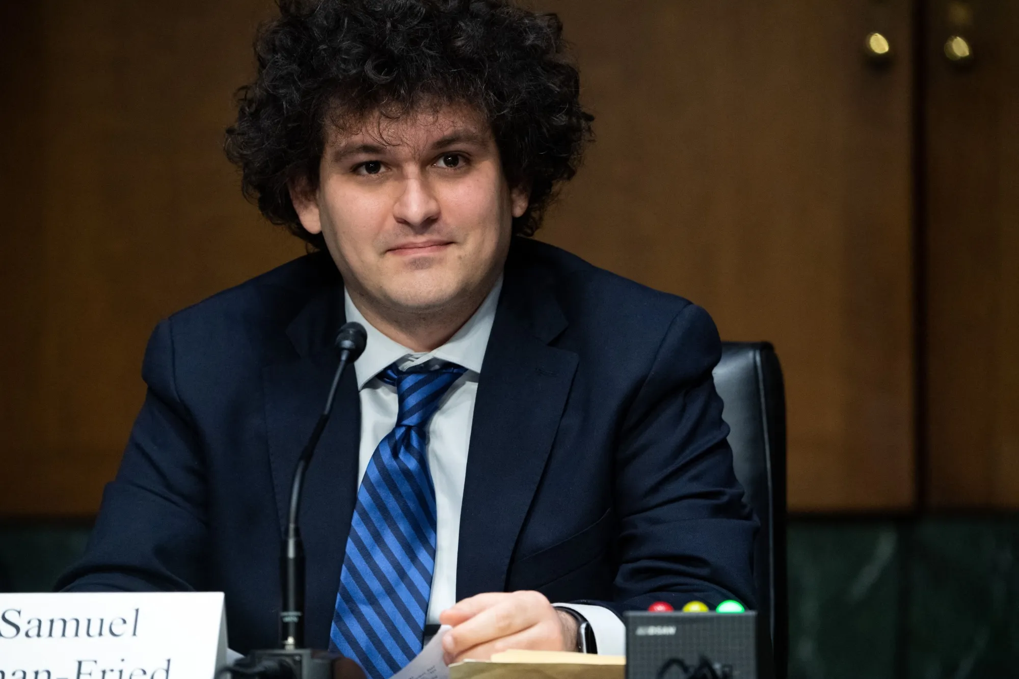 Getting used to testifying.