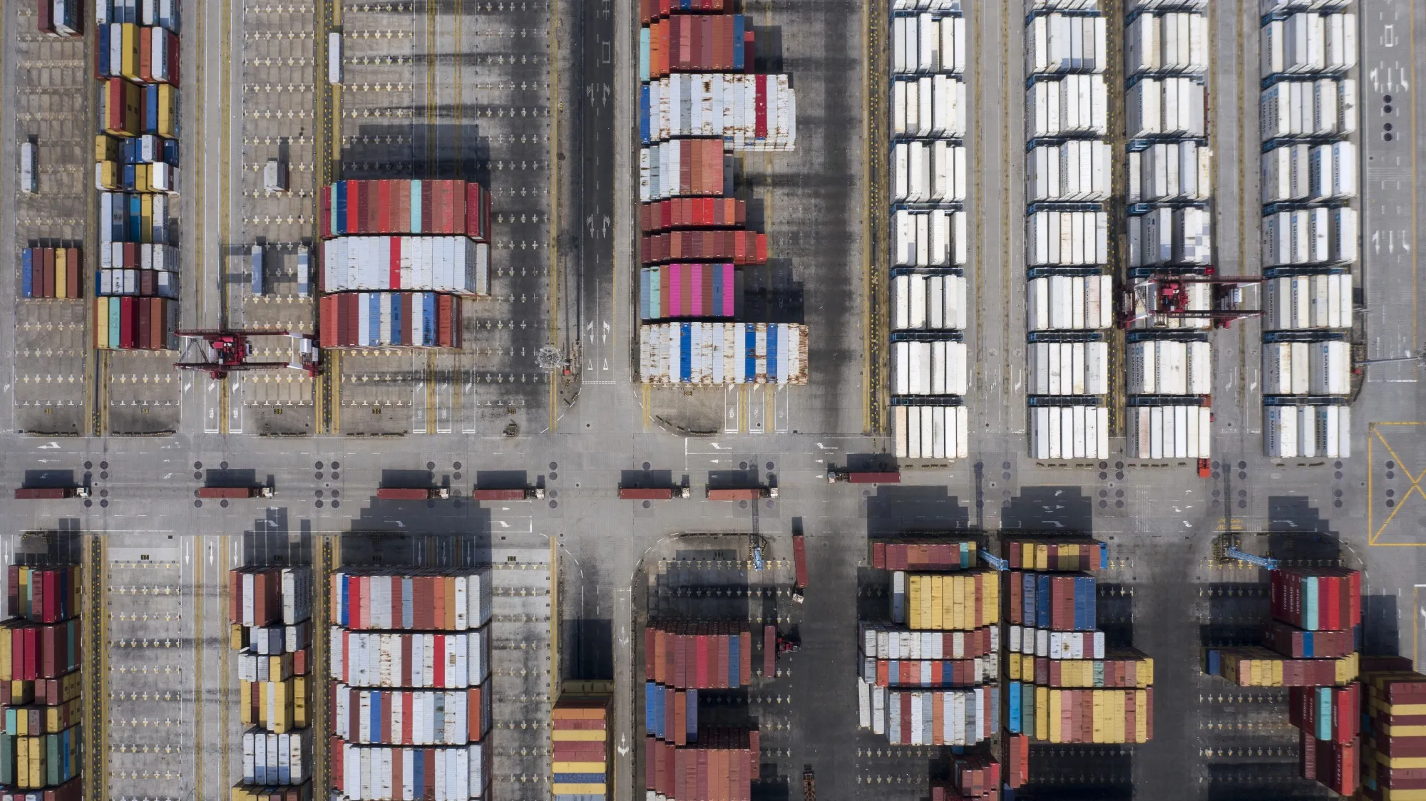 Operations At Yangshan Deepwater Port as China Talks Up Post-Virus Rebound While The World Economy Shuts