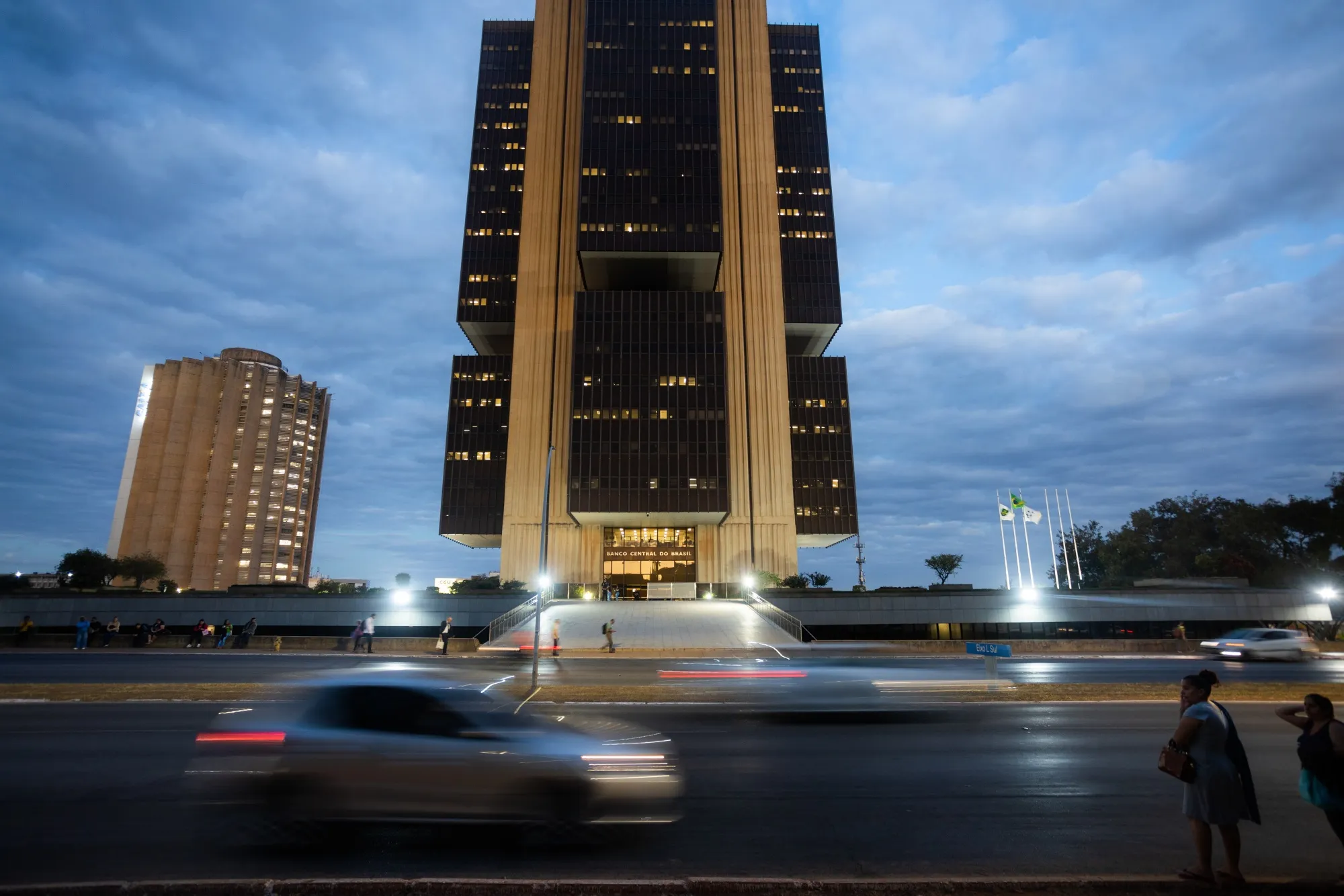 The Central Bank of Brazil headquarters in Brasilia.