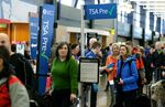 The TSA PreCheck expedited security line at Seattle-Tacoma International Airport in Seattle.
