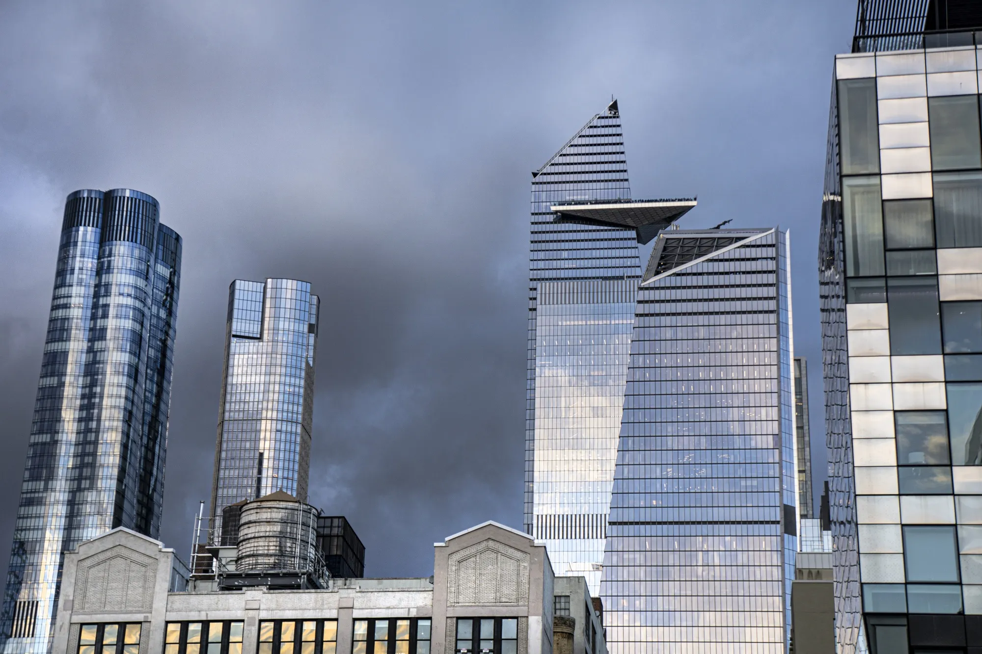 Hudson Yards skyscrapers in New York City.