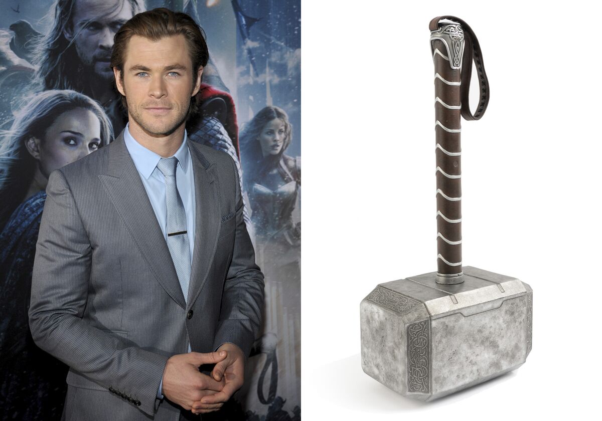 For Auction: Marilyn’s Clothes, Thor's Hammer, Cap’s Shield - Bloomberg