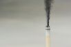 Emissions Rise From A Chimney