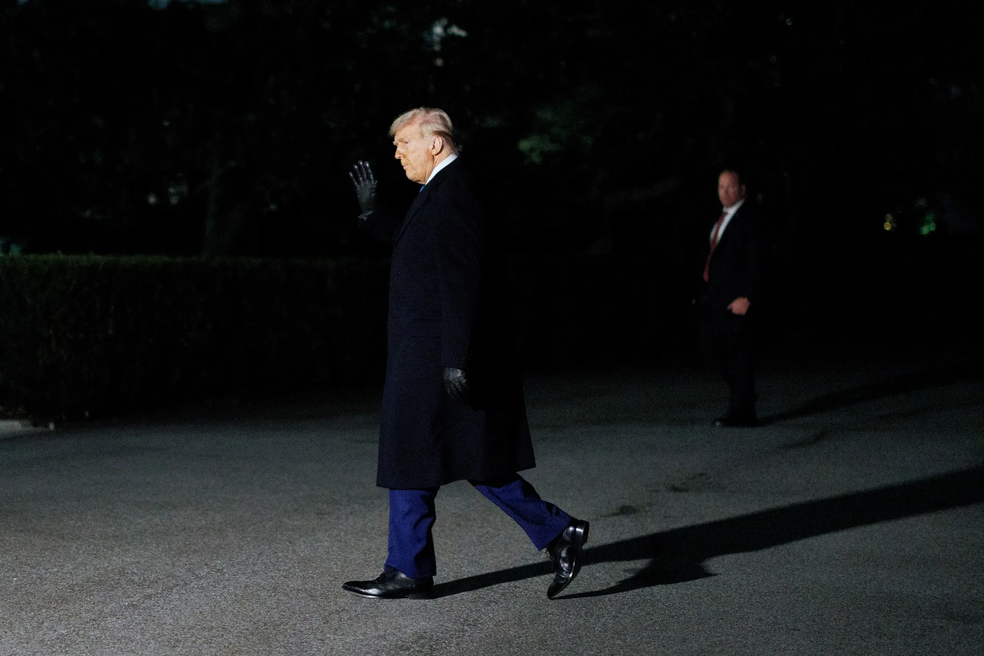 President Trump Returns To White House From Florida