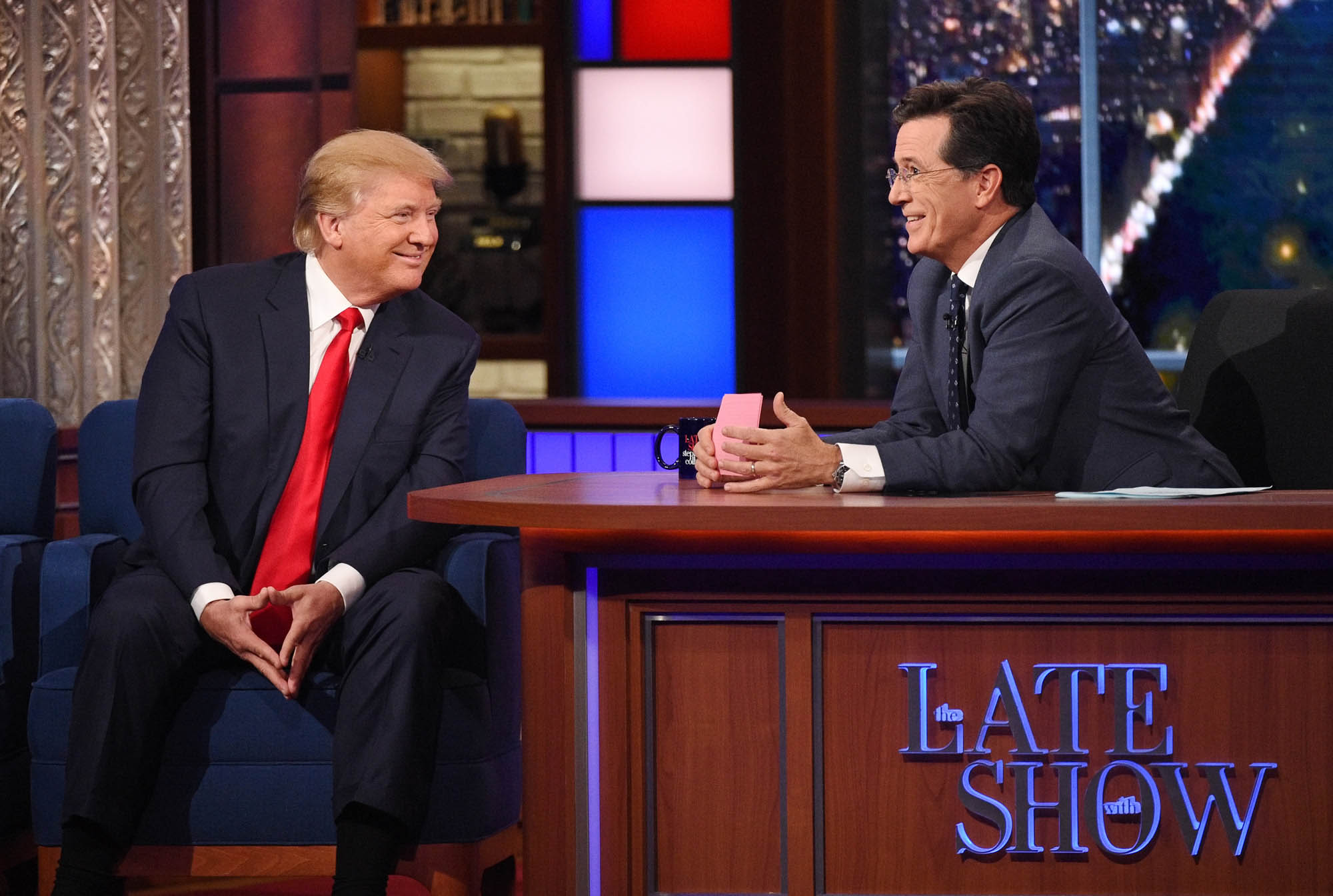 Donald Trump Is Making Late Night TV Great - Bloomberg