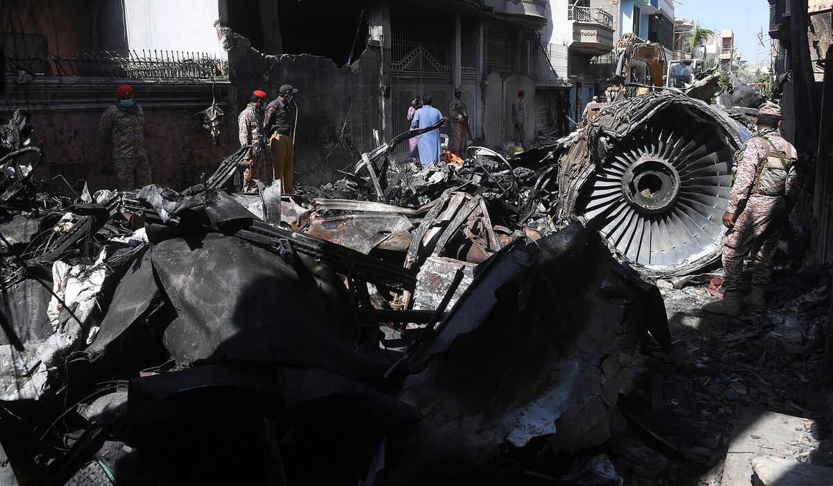 Pakistan Airline Crash Call for Residents to Hand Over Wreckage