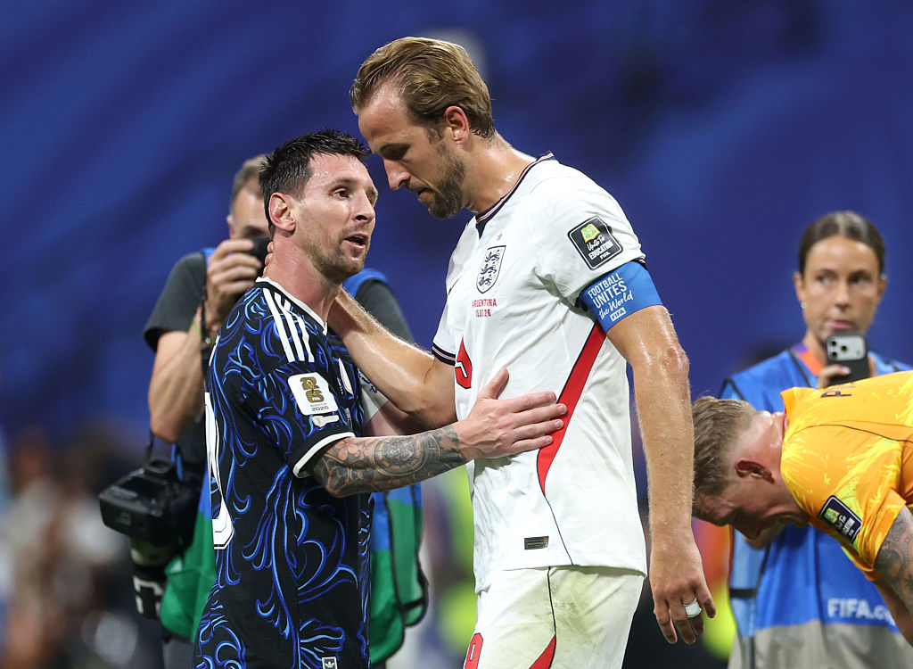 Lionel Messi and Harry Kane