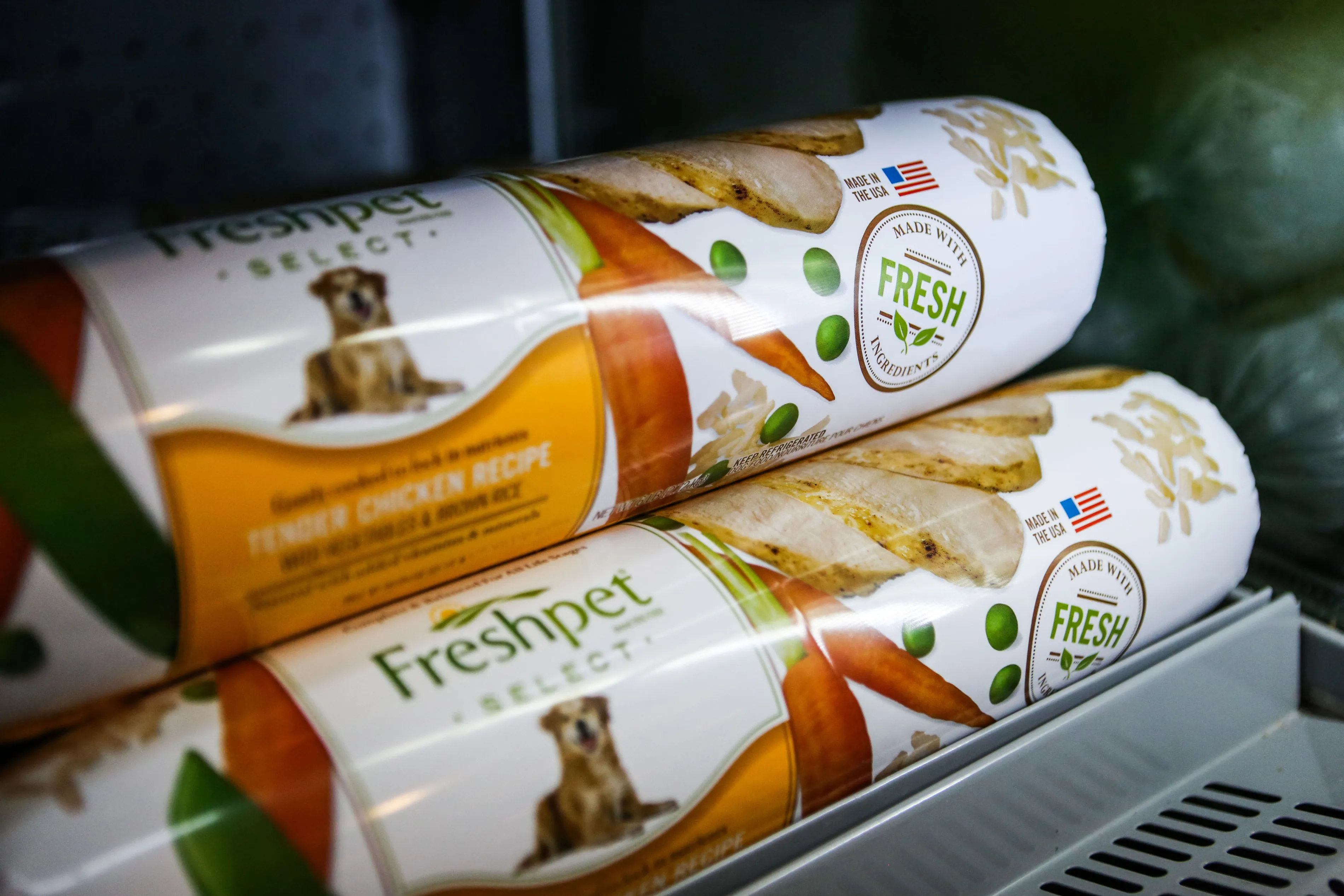 Pet Food Production Inside The Freshpet Inc. Facility
