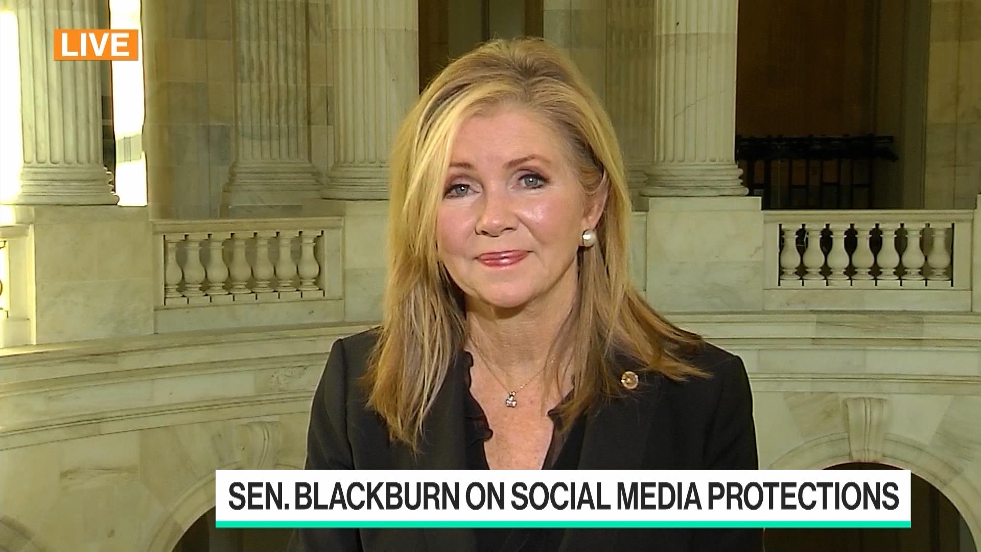 Sen. Blackburn on Debate, Social Media and Tech Antitrust