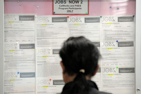 U.S. Jobs Figures Drop for First Time in Three Months