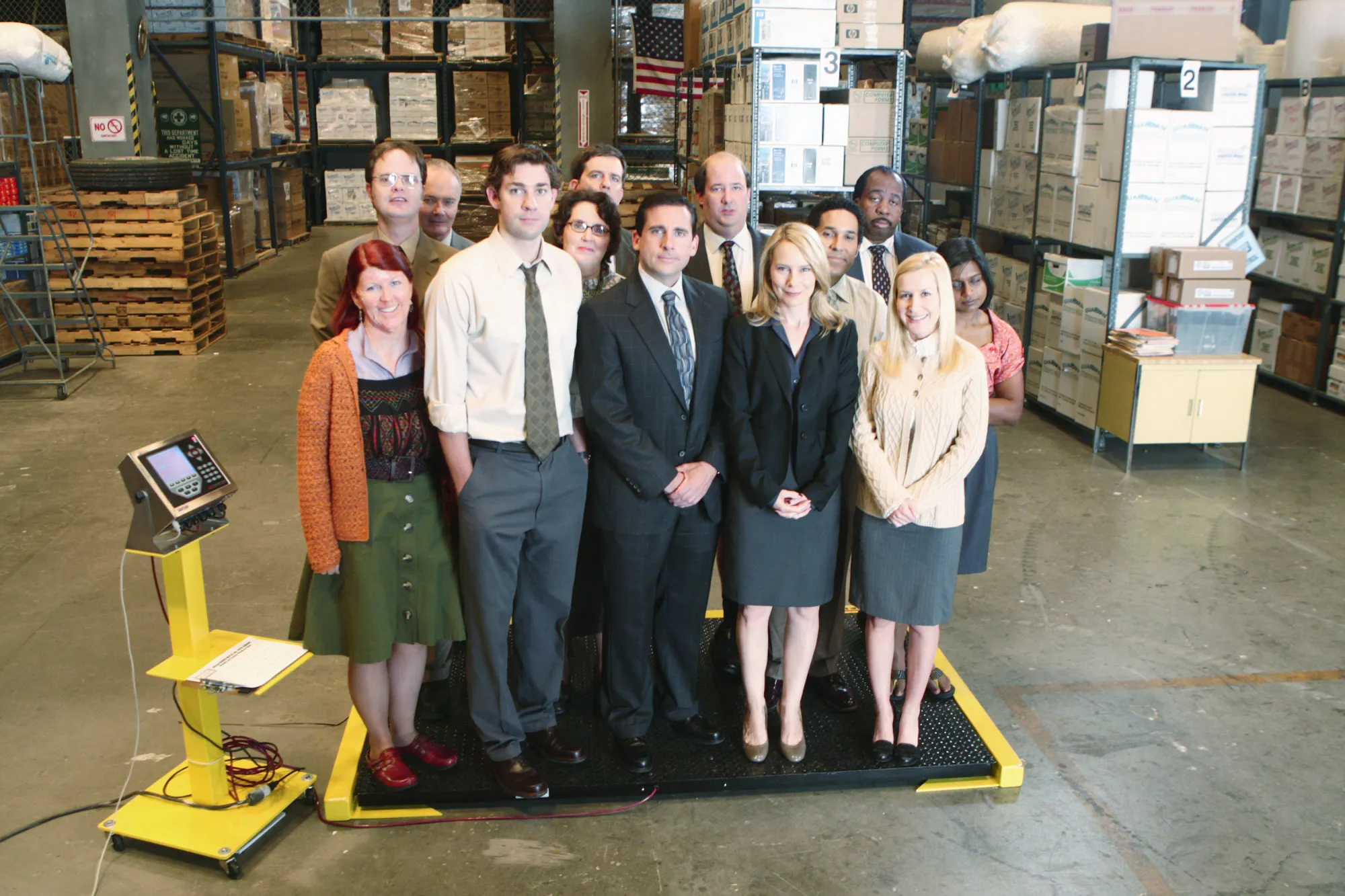Cast of The Office&nbsp;&nbsp;-- "Weight Loss" Episode 1 -- (Photo by Chris Haston/NBC/NBCU Photo Bank via Getty Images)