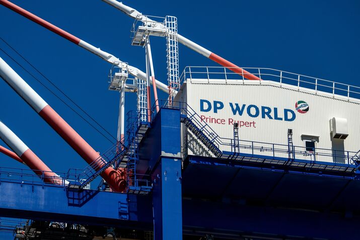 The Port of Prince Rupert British Columbia, Canada.