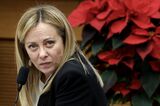 Italy's Prime Minister Georgia Meloni End of Year News Conference