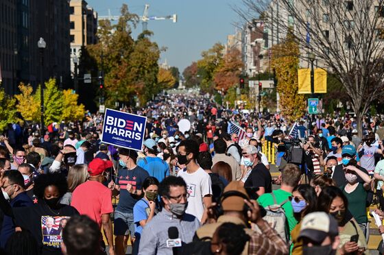 Biden Win Ignites Democratic Joy Pent Up for Days and Years