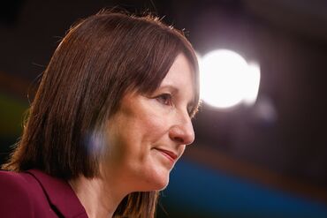 UK Chancellor of the Exchange Rachel Reeves Joins Eurogroup Finance Ministers Meeting