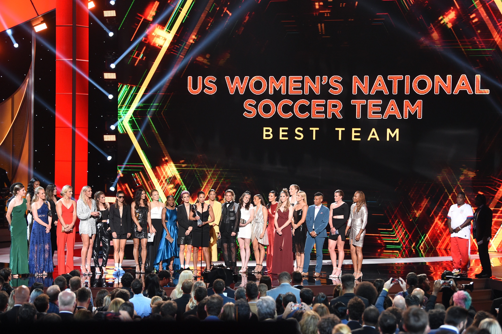 Alex U.S. Women's Soccer Team Honored At ESPY Awards Bloomberg