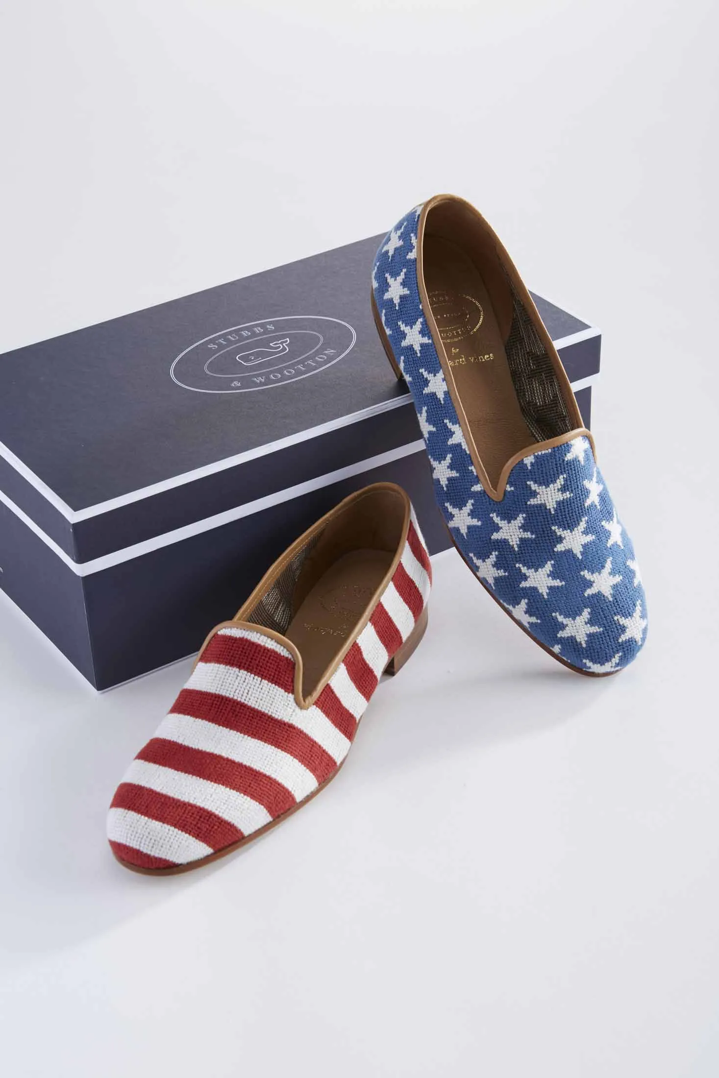 Stubbs and Wootton and Vineyard Vines Made American Flag  display picture 1