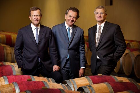 Taillevent is owned by brothers Stephane (left), Laurent (center, and Thierry Gardinier.