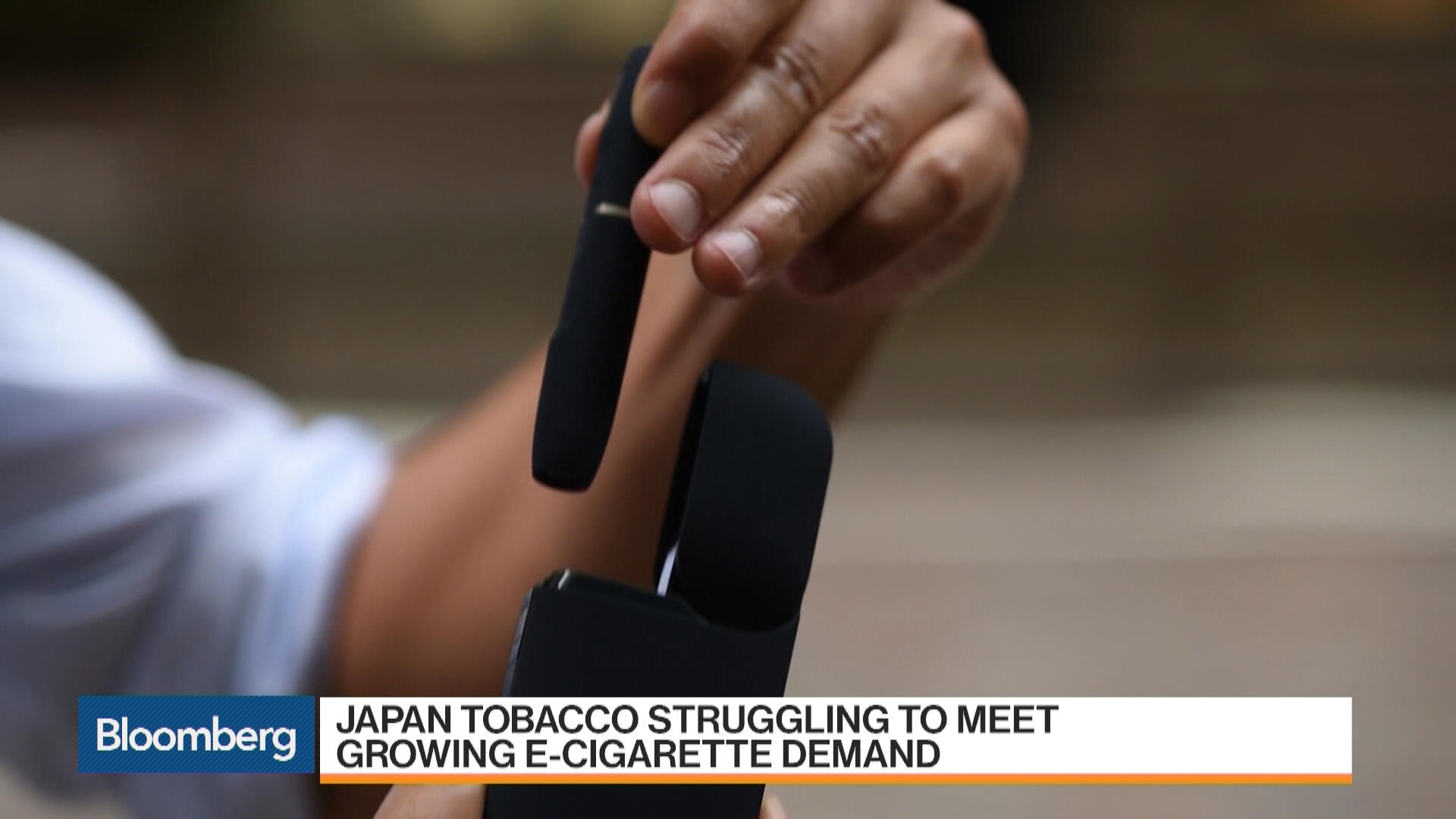 Big Tobacco Wants to Turn Japan s Smokers Into Vapers