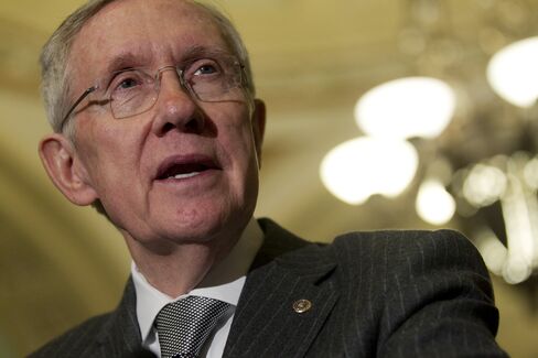 Senate Majority Leader Harry Reid