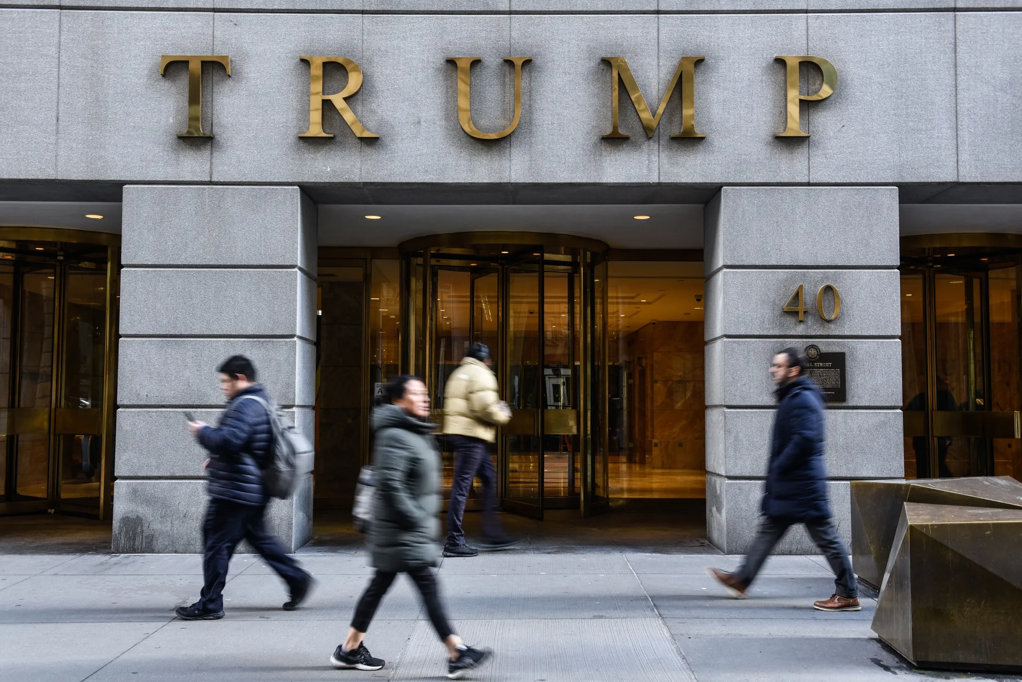 The Trump Building at 40 Wall Street in New York.