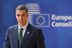 Pedro Sanchez in Brussels on June 26.