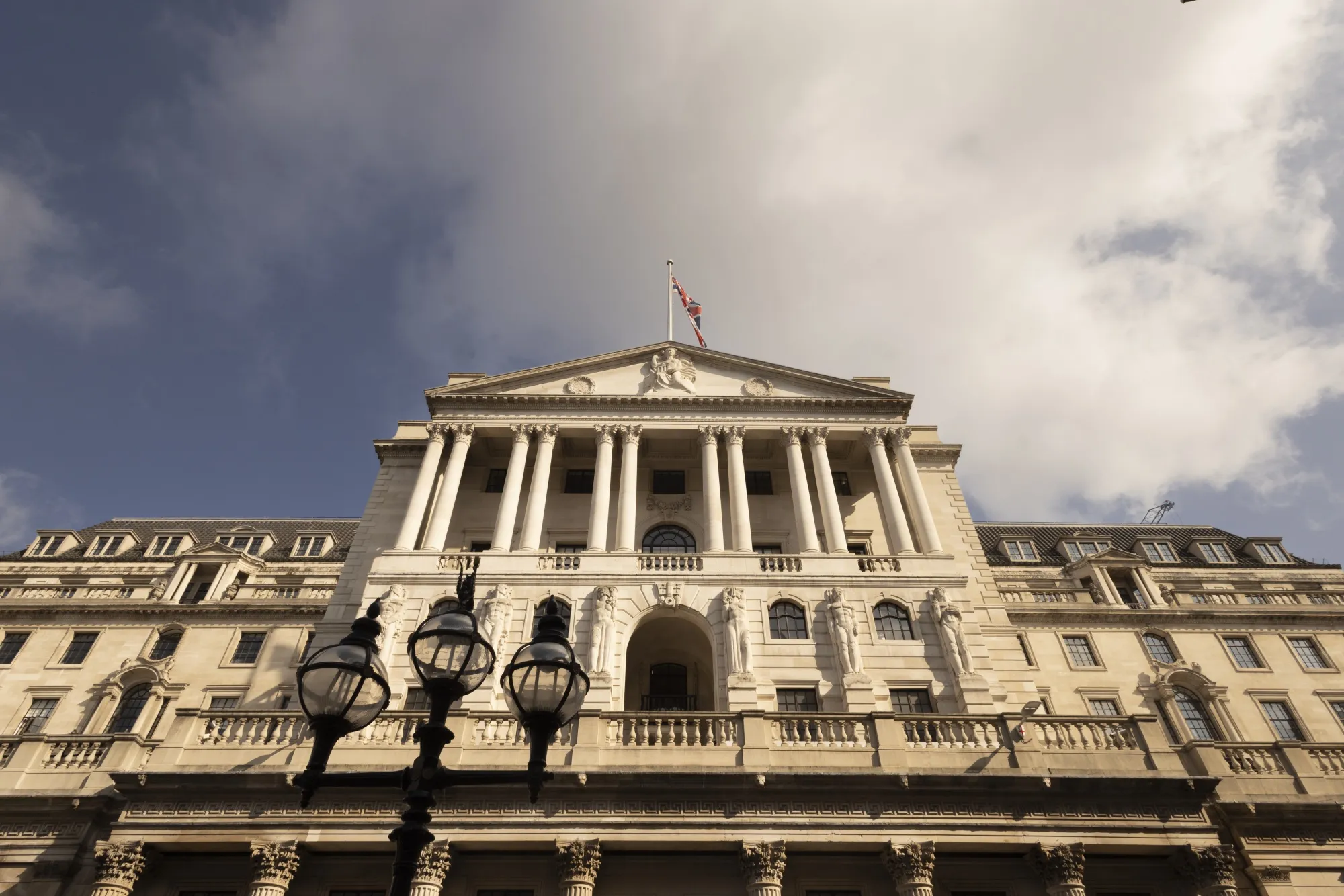 The Bank of England in London.
