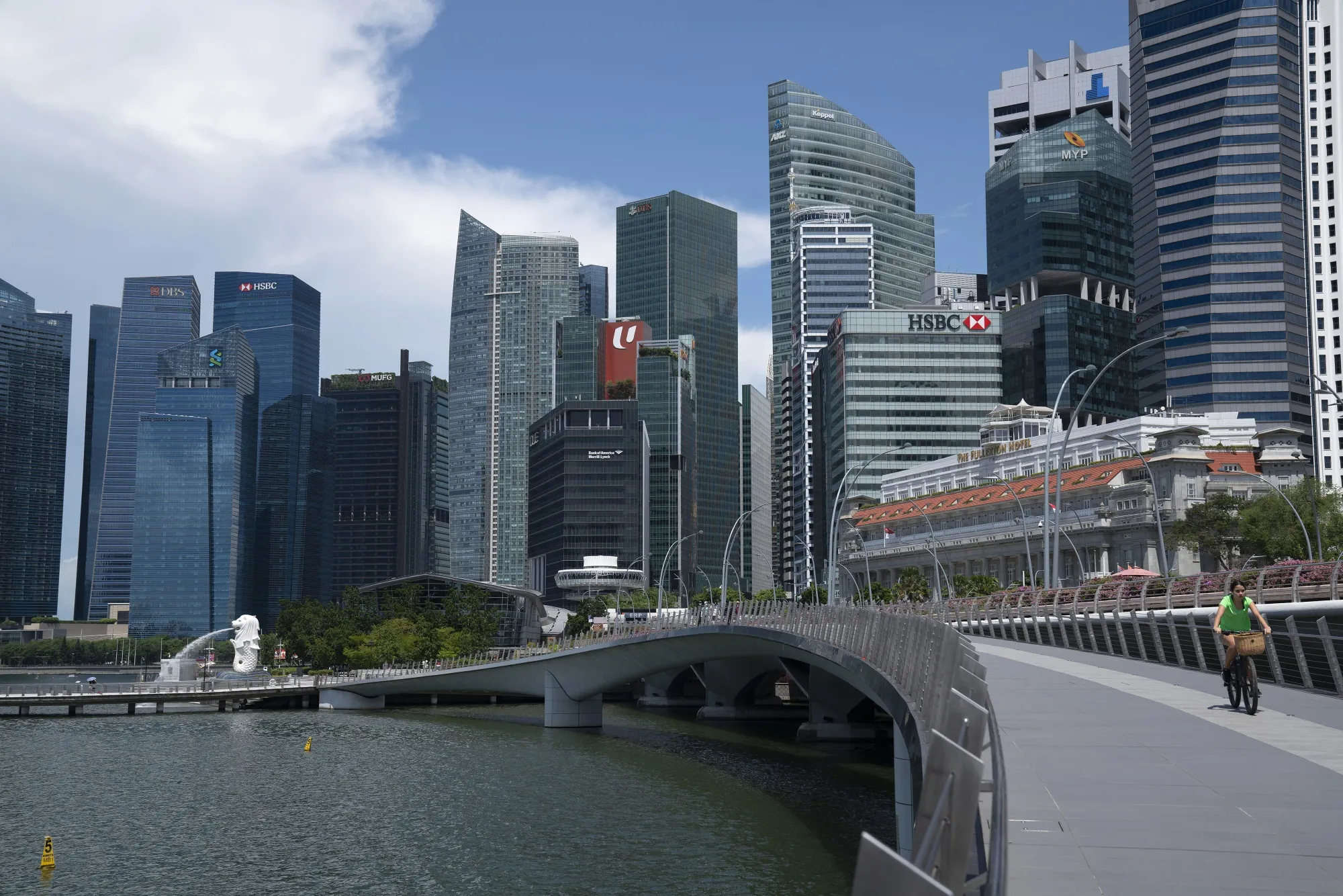 Views of Singapore as Prime Minister says Covid-19 to ‘Weigh Heavily’ on City-State's Economy