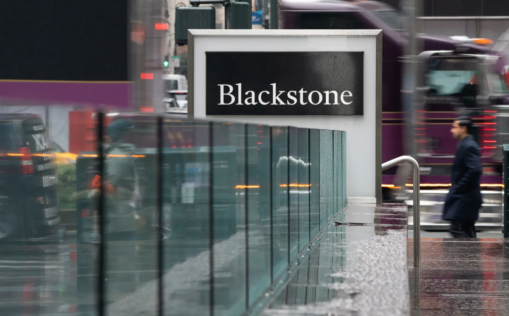 The Blackstone headquarters in New York.