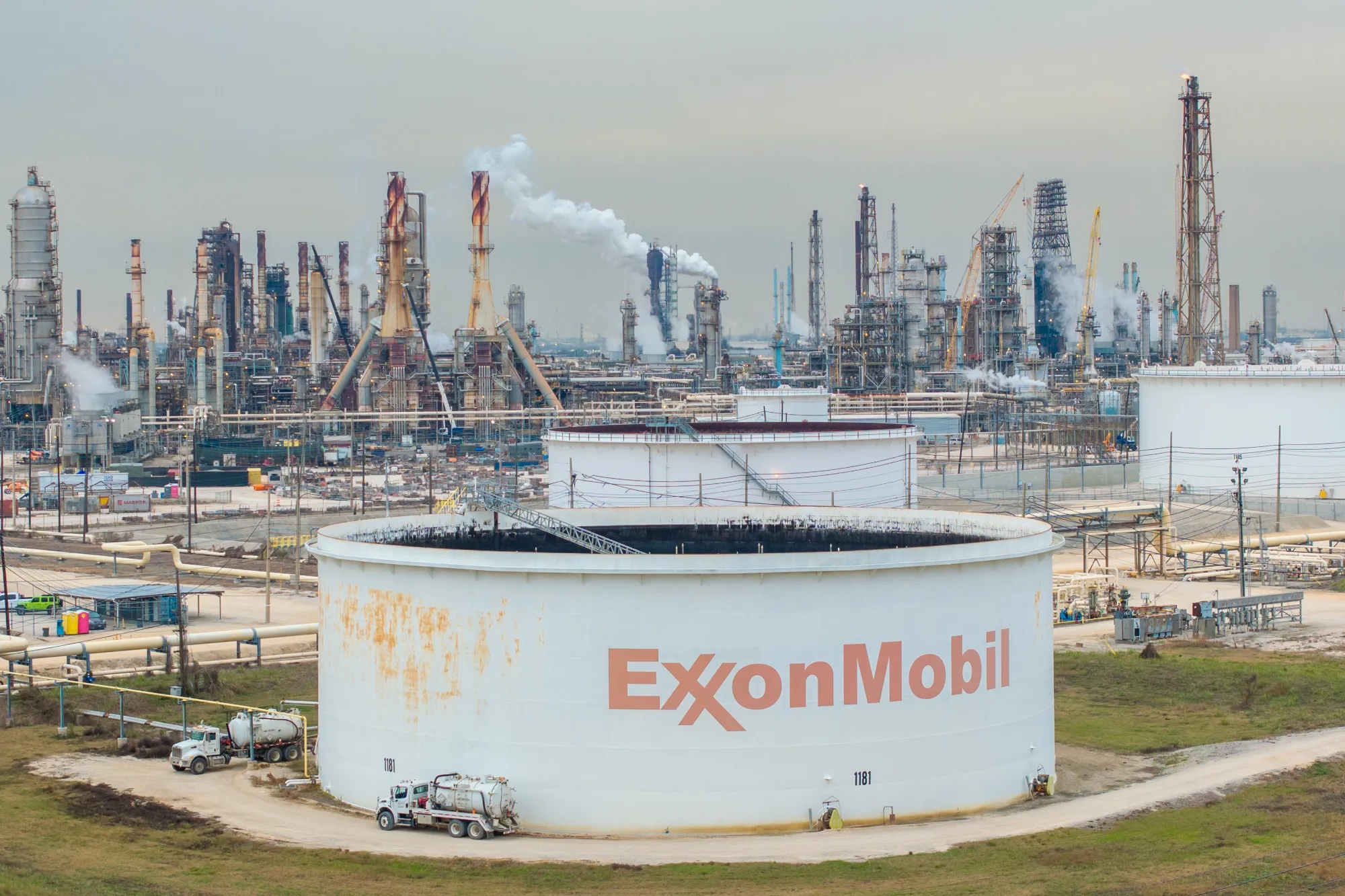 The Exxon Mobil Baytown Refinery&nbsp;in Baytown, Texas.&nbsp;