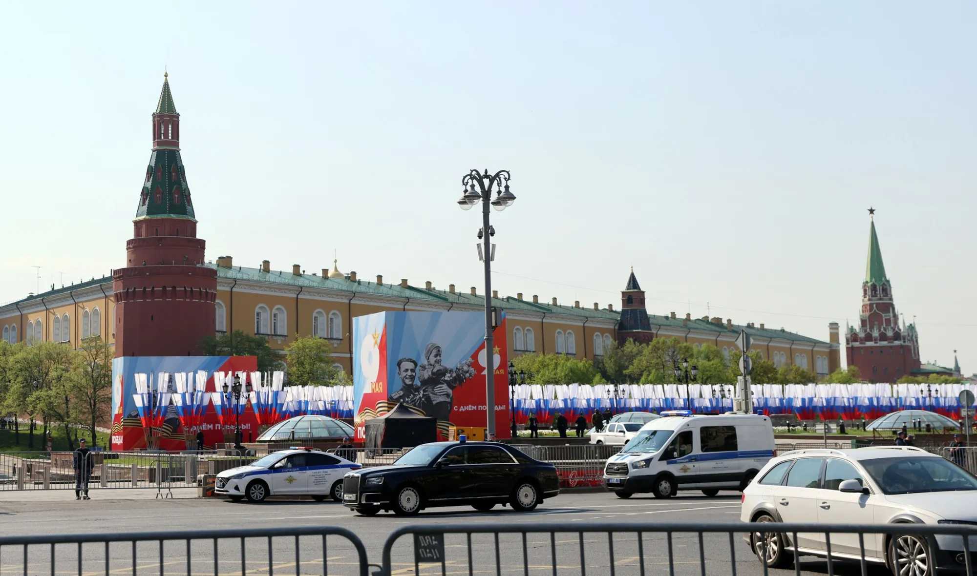 The strikes have sparked security jitters around Russia's annual Victory Day parade.