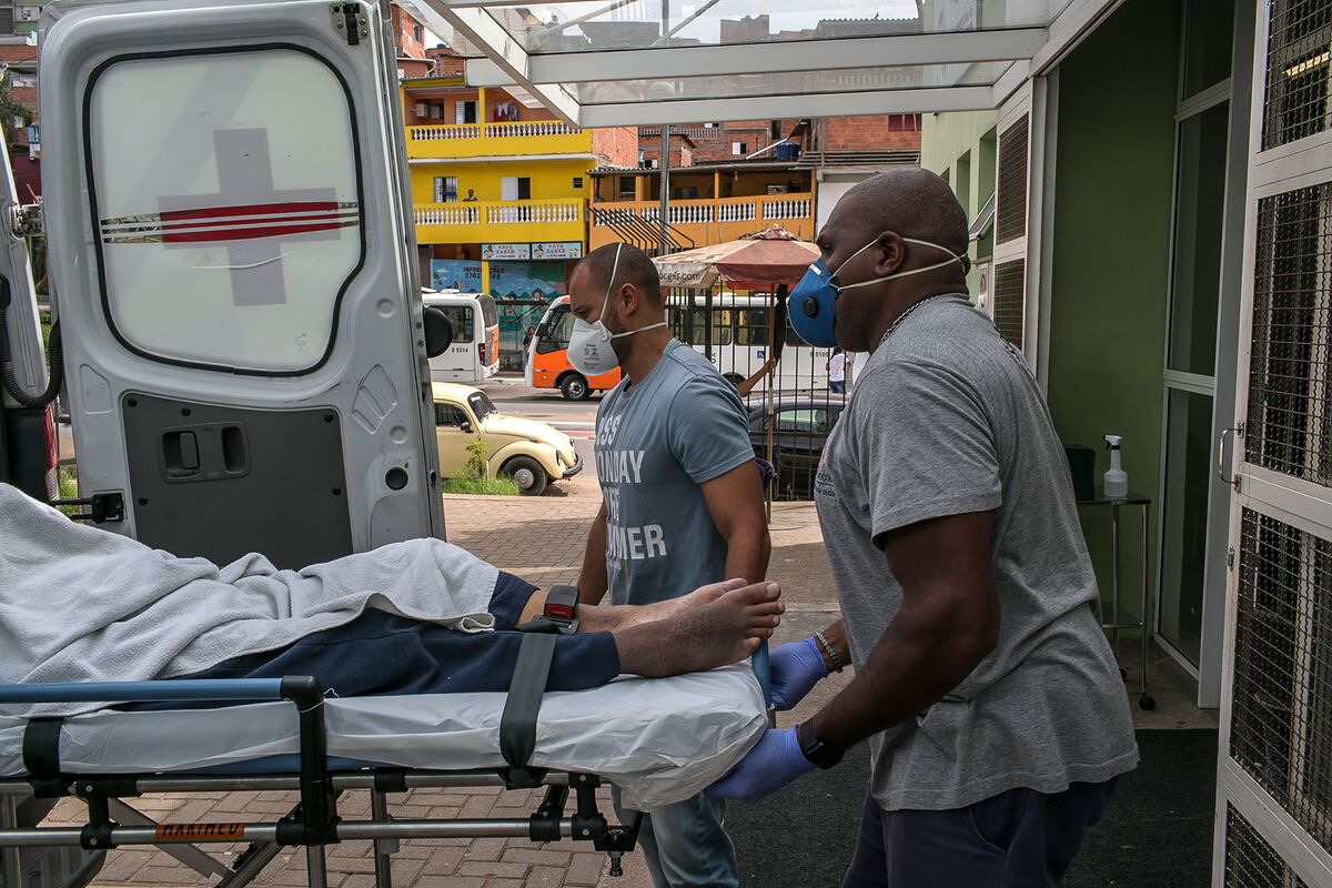 How One Of Brazil S Largest Favelas Confronts Coronavirus Bloomberg