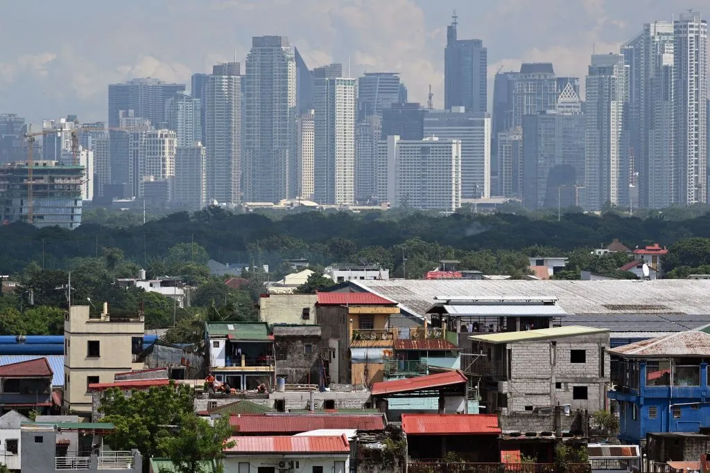 The Makati business centre in&nbsp;Metro Manila.&nbsp;