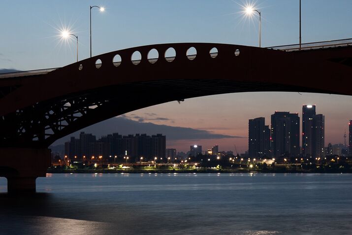 Residential Buildings in Incheon Ahead Of GDP Numbers Release