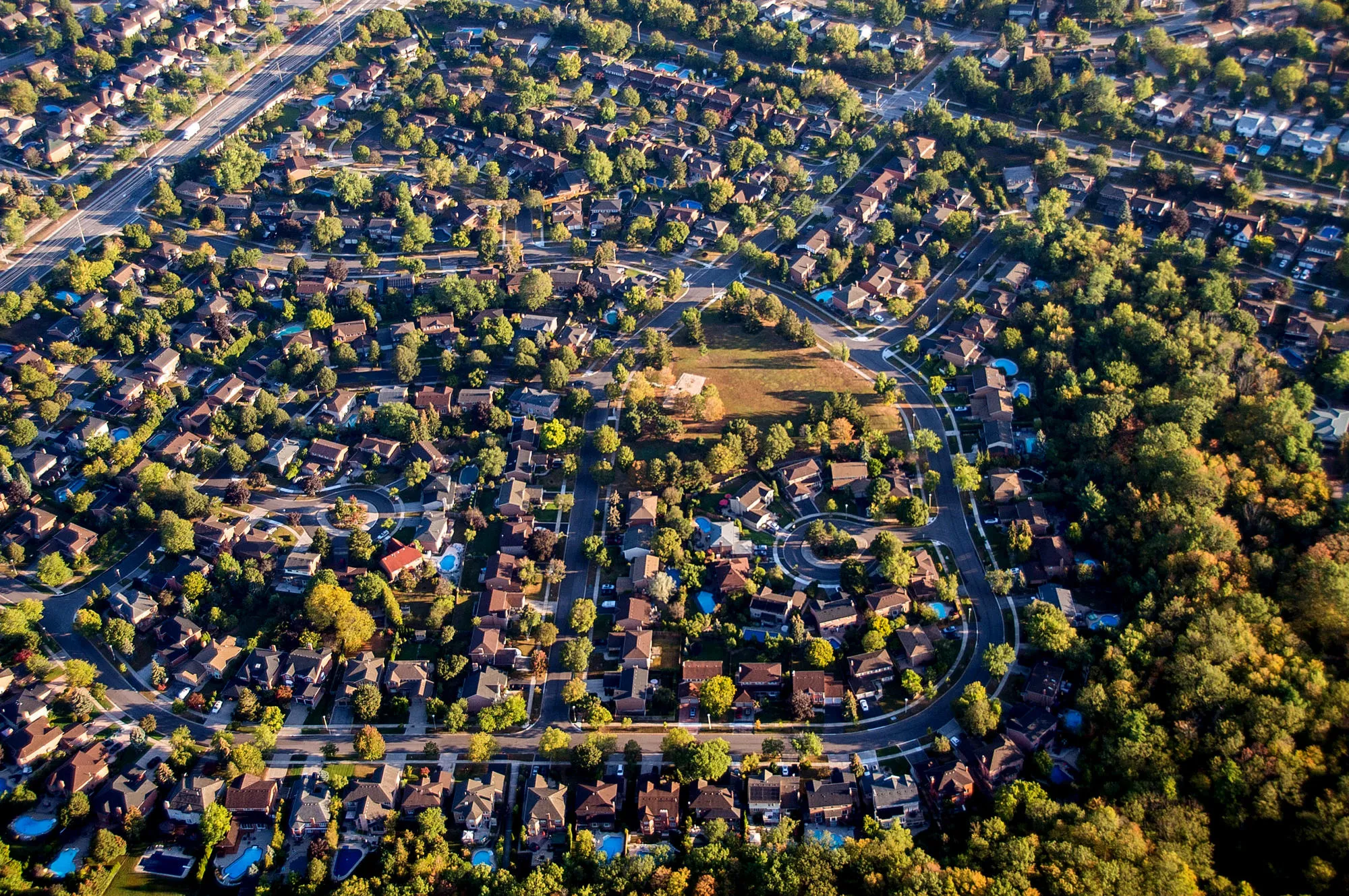 Homes in Toronto.