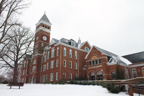 Clemson University's Tillman Hall in Clemson, S.C.